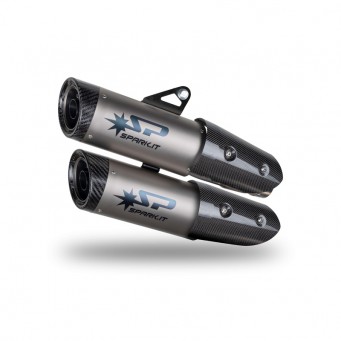 Spark Exhaust homologated DYNO Slip-on twin silencer Speed Triple 1200RS/RR 2021-&nbsp;2024