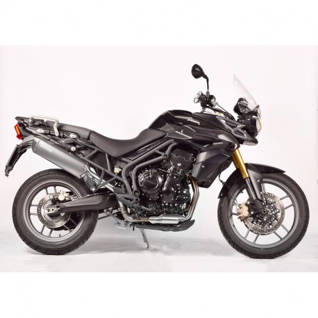 Spark Exhaust zugelassener FORCE Slip-on Endschalldämpfer Triumph Tiger 800 2011-2019 Spark Exhaust zugelassener FORCE Slip-on Endschalldämpfer Triumph Tiger 800 2011-2019