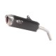 Spark Exhaust homologated FORCE slip-on silencer Triumph Tiger 800 2011-2019