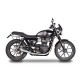 Spark Exhaust homologated 60's slip-on twin silencer Triumph Street Twin 900 2016-2018