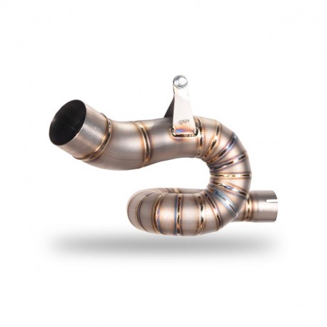 Tube intermédiaire de remplacement titane pour ligne 3/4 GTR0501T Street Triple 660/765 2017-2022 SPARK