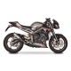 Spark Exhaust homologated 3/4 kit + GRID-O silencer with ECE Street Triple 765 2020-2022