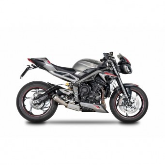 Spark Exhaust homologierter 3/4 Kit + MOTOGP Endschalldämpfer Street Triple 765 2020-2022