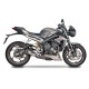 Spark Exhaust homologierter 3/4 Kit + GRID-O Endschalldämpfer Street Triple 660 2017-2022 | Street Triple 765R/S/RS 2017-2019