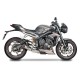 Ligne 3/4 titane homologuée silencieux GRID-O Street Triple 660 2017-2022, Street Triple 765 2017-2019 SPARK