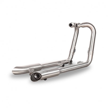 Spark Exhaust Komplett Auspuffanlage mit HOT ROAD Schalldämpfer Bonneville T120 2016- | Street Twin 900 2016-2018