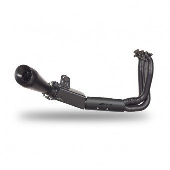 Spark Exhaust&nbsp;Komplette Auspuffanlage mit&nbsp;60's&nbsp;Endschalldämpfer&nbsp;Tiger Sport 660 2022-2025 | Trident 660 2021-2025
