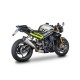 Ligne complète inox/titane silencieux KONIX EVO Street Triple 765R/RS, Daytona Moto2 2023-2024 SPARK