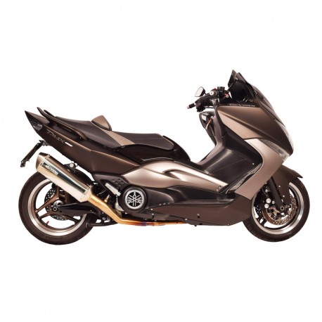 Ligne complète homologuée inox/titane silencieux FORCE  Spark T-Max 500 2008-2011