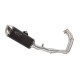 Ligne complète homologuée silencieux Force MT-07 2014-2020 SPARK 
