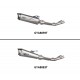 Spark Exhaust 3/4 racing Kit Ø60mm Titanium 2in1 connecting pipe + silencer MT-10 2016-2020 | YZF-R1 2015-2024 