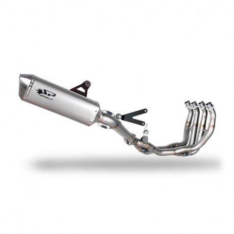 Spark Exhaust&nbsp;racing&nbsp;Komplett Auspuffanlage mit FORCE&nbsp;Endschalldämpfer ohne ABE YZF-R6 2017-2025