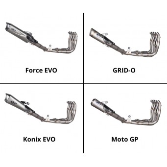 Spark Exhaust full racing exhaust system without ECE Yamaha YZF-R1 2015- | MT-10 2016-2025