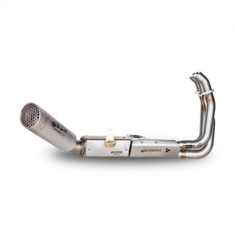 Spark Exhaust Euro5 Komplett Auspuffanlage mit GRID-O Endschalldämpfer MT-09 2021-2024 | XSR900 2022-2024