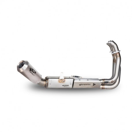Spark Exhaust Euro5 Komplett Auspuffanlage mit MOTOGP&nbsp;Endschalldämpfer&nbsp;mit ABE MT-09 2021-2024 | XSR900 2022-2024