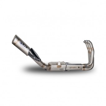 Spark Exhaust Euro5 komplette Auspuffanlage mit GRID-O Endschalldämpfer mit ABE MT-09 2021-2024