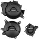 Kit de 3 protections de carter GB Racing S1000RR 2009-2016, HP4, S1000R, S1000XR, BIMOTA