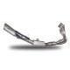 Ligne complète inox/titane silencieux GRID-O montage haut Street Triple 765R/RS, Daytona Moto2 2023-2024 SPARK