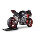 Spark Exhaust Racing Komplett Auspuffanlage mit FORCE EVO Endschalldämpfer ohne ABE Aprilia RS 660 2020- | Tuono 660 2020-