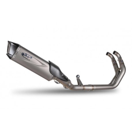 Ligne complète silencieux Force Evo Spark Exhaust non homologuée Aprilia RS 660 2020- | Tuono 660 2020-