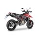 Spark Exhaust homologierte FORCE EVO Slip-on Doppelschalldämpfer Ducati Hypermotard 698 mono 2024