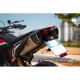 Spark Exhaust homologierte KONIX EVO Slip-on Doppelschalldämpfer Ducati Hypermotard 698 mono 2024