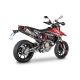 Spark Exhaust zugelassener KONIX&nbsp;EVO&nbsp;Slip-on Doppelschalldämpfer&nbsp;Ducati&nbsp;Hypermotard 698 mono&nbsp;2024