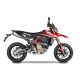 Spark Exhaust homologierte KONIX EVO Slip-on Doppelschalldämpfer Ducati Hypermotard 698 mono 2024