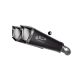 Spark Exhaust homologierte KONIX EVO Slip-on Doppelschalldämpfer Ducati Hypermotard 698 mono 2024