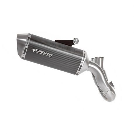 Spark Exhaust  homologierter 3/4 Kit  + FORCE Endschalldämpfer Ducati Hyperstrada | Hypermotard 821  2013-2015