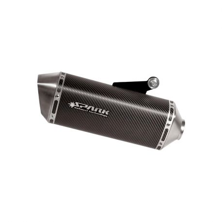 Spark Exhaust&nbsp;FORCE&nbsp;Slip-on Endschalldämpfer&nbsp;mit ABE Ducati 821 Hyperstrada | 821 Hypermotard 2013-2015