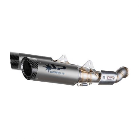 Ligne 3/4 homologuée double silencieux DYNO​​​​​​​ SPARK Duke 790 2018-2024, Duke 890/R 2020-2023