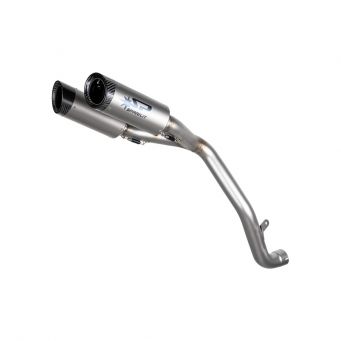 Spark Exhaust  3/4 racing Kit + DYNO Doppelschalldämpfer ohne ABE Speed Triple 1200RS/RR 2021- 2024