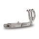 Ligne complète avec collecteur inox, catalyseur et silencieux avec grille style MotoGp Yamaha SPARK