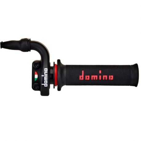 Domino KRR03 fast throttle control for motorcycles with 2 push-pull cables.