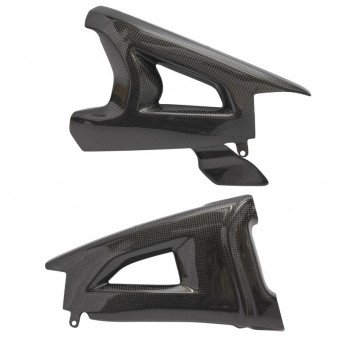 Swingarm guard and chain guard carbon ZX10R 2016-2025