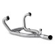 Collecteur inox ou titane Akrapovic R NineT 2014-2020, R NineT Scrambler/Urban/Racer/Pure 2017-2023