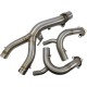 Collecteur inox ou titane Akrapovic R1250GS/Adventure 2019-2024, R1250R/RS/RT 2019-2024