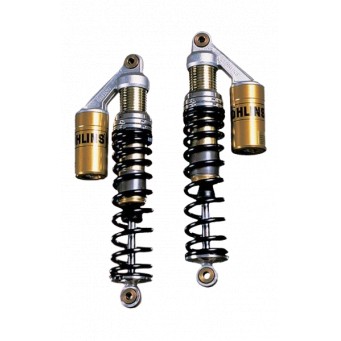 Amortisseur type de carbon, avec bonbonne accolée, réglage compression, détente et assiette OHLINS SPEED TWIN 2019-2022