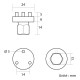 Outil de réglage de compression STX40 OHLINS