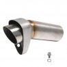 Db-killer V-TUV111 pour silencieux Akrapovic pour S1000RR 2019-2023, S1000R 2021-2023