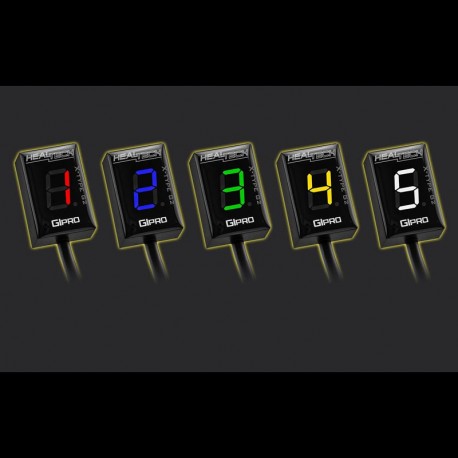Healtech Gear Indicator Aprilia | BMW | Buell | Ducati | Honda | Husqvarna | Kawasaki | KTM | MV Agusta | Suzuki | Triumph | Yam