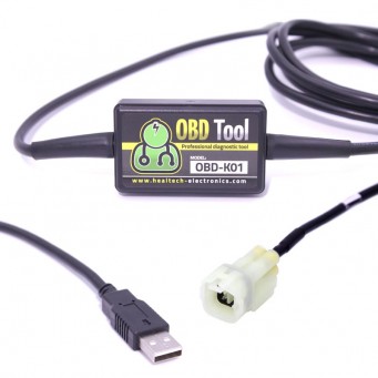 Healtech OBD Diagnosekoffer Motorräder und Boote Kawasaki