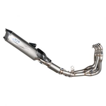 Spark EVO 2025 FULL TITANIUM SYSTEM: Titanium manifold + pre-silenced titanium connector + FORCE EVO silencer