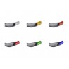 Kit protection de levier de frein court + adaptateur aluminium  BONAMICI diamètre 13 à 14 mm