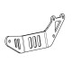 Akrapovic Tracer 9 / GT 2021-2023 silencer mounting bracket