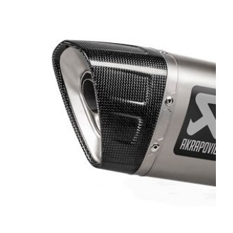 Casquette embout carbone de remplacement pour silencieux F900XR, F900R, CB1000R Akrapovic