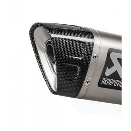 Casquette embout carbone de remplacement pour silencieux F900XR, F900R, CB1000R Akrapovic