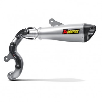 Raccord titane pour montage high Akrapovic R1200 Nine-T 2014-2016