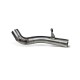 Tube intermédiaire inox pour silencieux carbone Akrapovic BMW F800GS 2024-| F900GS 2024- | F900GS Adventure 2024-